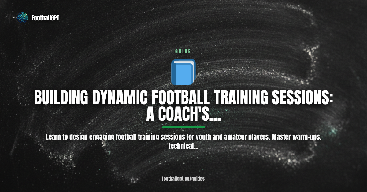 Building Dynamic Football Training Sessions: A Coach's Blueprint ...